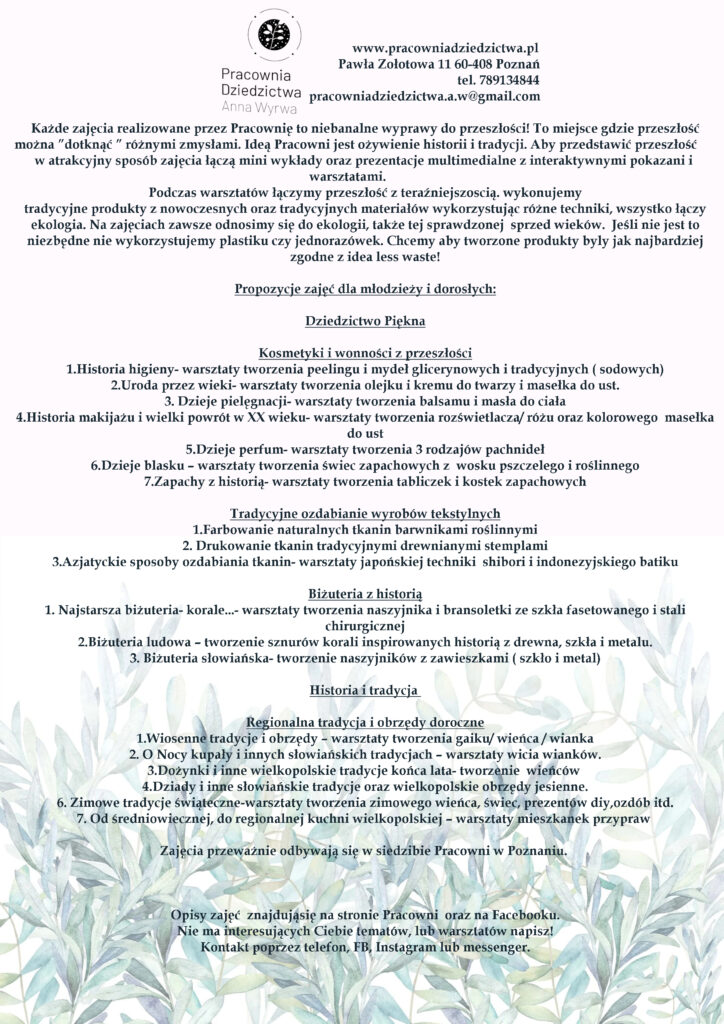 Tematy autorskich tematów